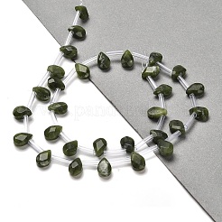 Natural Chinese Southern Jade Beads Strands&nbsp;G-Q167-A21-02