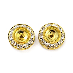 Brass Rhinestone Beads&nbsp;RB-F035-02