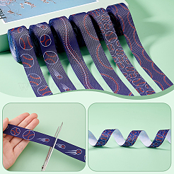 6 Styles Baseball Theme Polyester Ribbon&nbsp;OCOR-GA0001-97