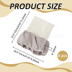 3 Pairs Polyester Elastic Ribbing Fabric&nbsp;FIND-BC0019-84A