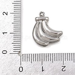 Fruit 304 Stainless Steel Pendants&nbsp;STAS-P418-03D-P