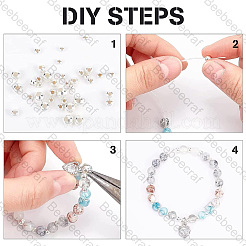 180Pcs 6 Style 304 Stainless Steel Beads&nbsp;STAS-BBC0003-88