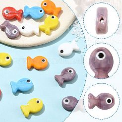 6Pcs Handmade Lampwork Beads&nbsp;LAMP-FS0001-82A