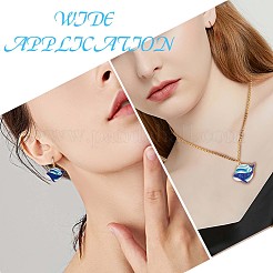 20Pcs Whale Enamel Charm Pendant Blue Whales Fish Charm Sea Animal Pendant for Jewelry Necklace Bracelet Earring Making Crafts&nbsp;JX299A