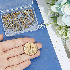 500Pcs 316 Surgical Stainless Steel Crimp Beads&nbsp;STAS-BBC0009-06