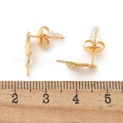 304 Stainless Steel Stud Earrings for Women&nbsp;STAS-Z117-15G-03