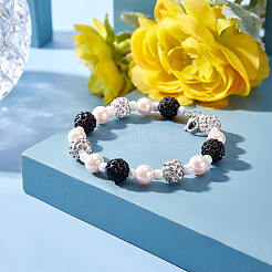 Pave Disco Ball Beads&nbsp;RB-NB0001-17