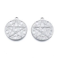 Non-Tarnish 201 Stainless Steel Pendants&nbsp;STAS-N098-214P