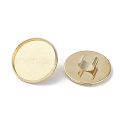 Iron Button Cabochon Settings&nbsp;FIND-D036-02KCG
