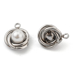 304 Stainless Steel Charms&nbsp;STAS-Z009-07P