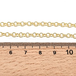 3.5MM Brass Rolo Chain Necklaces for Women&nbsp;NJEW-F366-02A