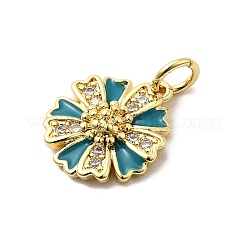 Rack Plating Brass Pendants&nbsp;KK-A268-16G-03