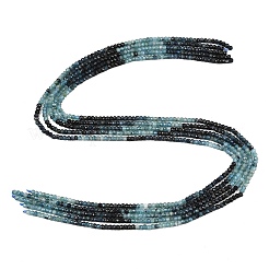 Natural Blue Tourmaline Beads Strands&nbsp;G-B088-D12-01