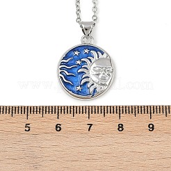 Brass with Enamel Pendant Necklaces&nbsp;LS-NJEW-Z088-04P
