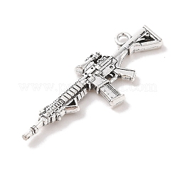 Tibetan Style Alloy Submachine Pendants&nbsp;LS-TIBEP-Q043-135-RS