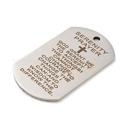 Non-Tarnish 201 Stainless Steel Pendants&nbsp;LS-STAS-L079-15P