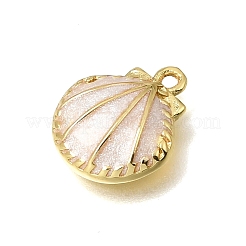 Brass Enamel Pendants&nbsp;KK-K427-11B-G