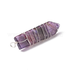 Chakra Natural Mixed Stone Big Pendants&nbsp;PALLOY-JF01907