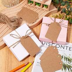 200Pcs Rectangle Kraft Paper Gift Tags&nbsp;CDIS-SP0001-11