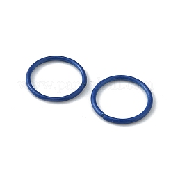 100Pcs Baking Paint Zinc Alloy Open Jump Rings&nbsp;FIND-WH0032-85B-13