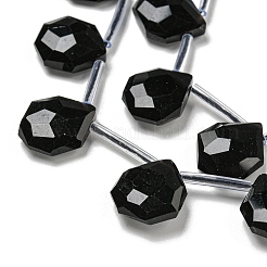 Natural Obsidian Beads Strands&nbsp;G-P544-C02-01