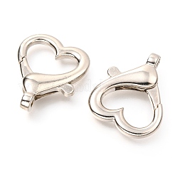 Zinc Alloy Lobster Claw Clasps&nbsp;PALLOY-H111-04P