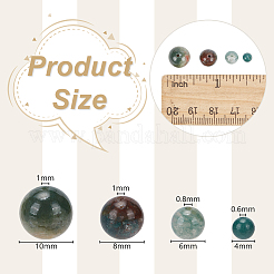 4 Strands 4 Styles Natural Indian Agate Beads Strands&nbsp;G-OC0005-15