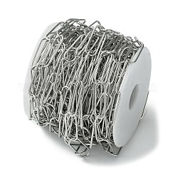 Tarnish Resistant 304 Stainless Steel Oval Link Chains&nbsp;CHS-K018-06P