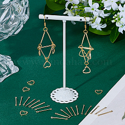 10Pcs Brass Linking Rings&nbsp;KK-GA0002-12