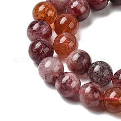 Natural Super Seven Quartz Beads Strands&nbsp;G-D359-B01-10mm