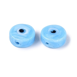 Handmade Evil Eye Lampwork Beads&nbsp;LAMP-N040-01C