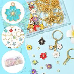 DIY Flower Keychain Making Kit&nbsp;DIY-FS0009-84
