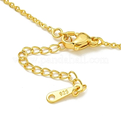 Ion Plating(IP) 304 Stainless Steel Cable Chain Necklaces&nbsp;NJEW-H040-06G