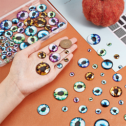 114Pcs 42 Styles Glass Cabochons&nbsp;GLAA-PH0002-91
