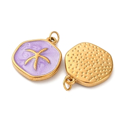304 Stainless Steel Enamel Pendants&nbsp;STAS-U061-33G-B02