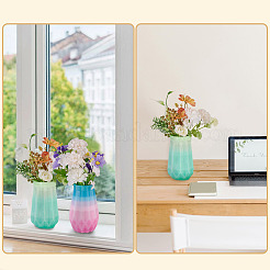 2Pcs 2 Styles DIY Food Grade Silicone Vase Molds&nbsp;SIMO-TA0001-12