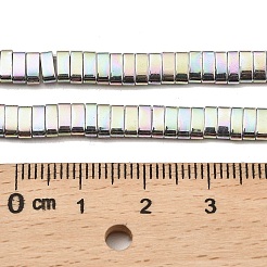 Electroplated Non-magnetic Synthetic Hematite Beads Strands&nbsp;G-G089-A02-13