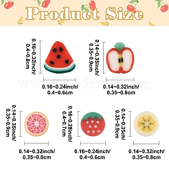 100G Handmade Polymer Clay Nail Art Decoration&nbsp;CLAY-YW0002-56A