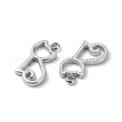 Non-Tarnish 304 Stainless Steel Charms&nbsp;STAS-L022-358P
