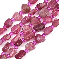 Natural Tourmaline Beads Strands&nbsp;GG-CBA3A44-C02-01
