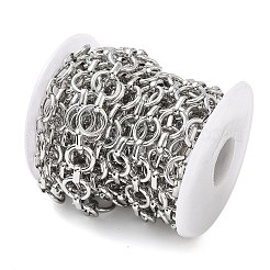 Rack Plating Brass Oval Link Chains&nbsp;CHC-N009-01P