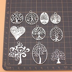 10Pcs Tibetan Style Alloy Pendants&nbsp;PW-WGFB9B9-01