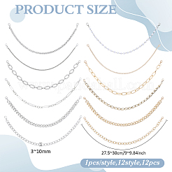 2Bags 2 Styles Alloy Hat Chains&nbsp;AJEW-PH0010-04
