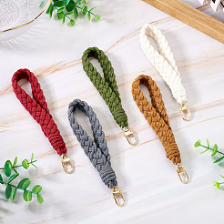 5Pcs Cotton Threads Pendant Decoration&nbsp;HJEW-TA00322