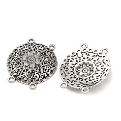 Tibetan Style Alloy Multi-Strand Links&nbsp;FIND-C094-20AS