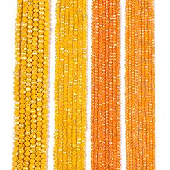 Electroplate Glass Beads Strands&nbsp;EGLA-A044-P6mm-B29