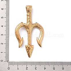 Ion Plating(IP) 304 Stainless Steel Big Pendants&nbsp;STAS-Z095-05G
