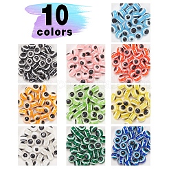 250Pcs 10 Colors Resin Beads&nbsp;RESI-YW0001-05