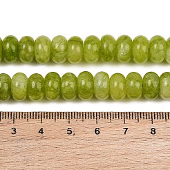 Dyed Natural White Jade Beads Strands&nbsp;G-G107-A40-01