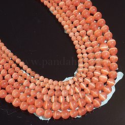 Round Cat Eye Beads&nbsp;G-SZ0001-80C